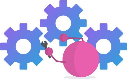 Product Operations Ultimate Guide dot illustration